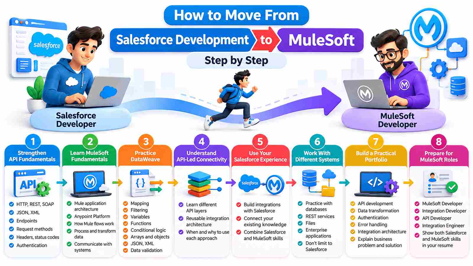 How to Move From Salesforce Development to MuleSoft Step by Step